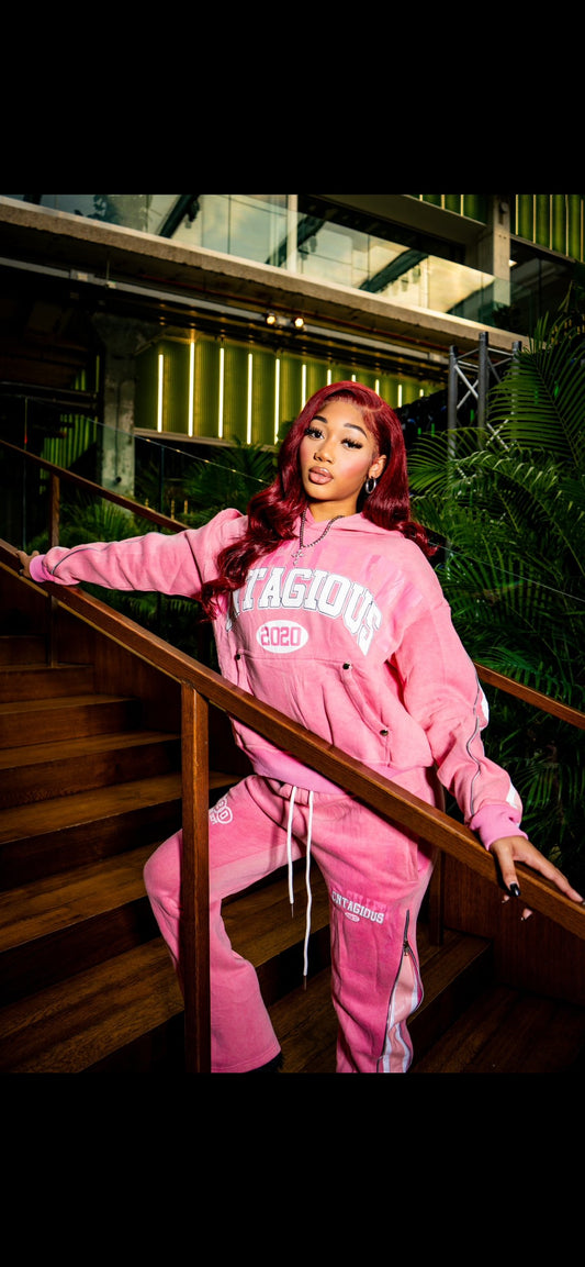 Pink Art Gallery Hoodie